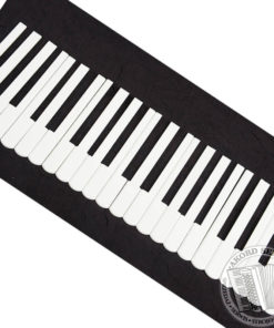 Komplet nakładek na klawiaturę do akordeonu